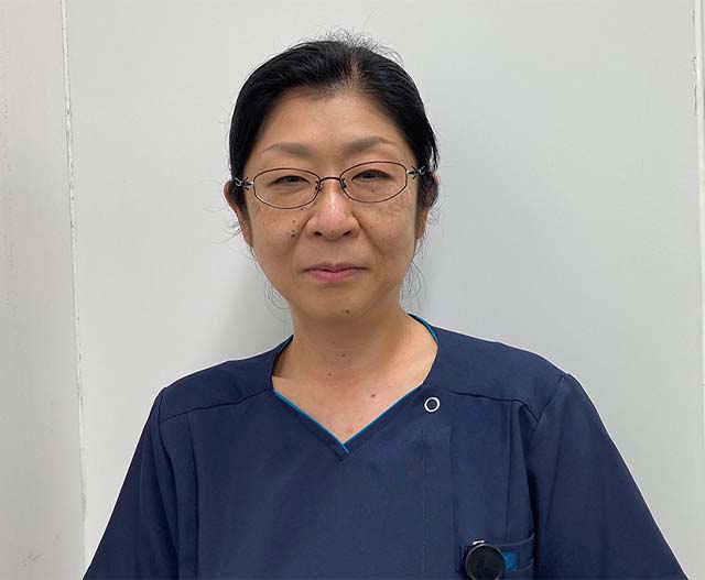 「外科医の手を通じて看護しなさい」この言葉が私の永遠の課題です